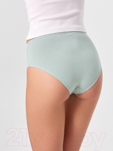 Изображение товара Комплект женских трусов Mark Formelle 412075-3 (р.106, яблочно-мятный)