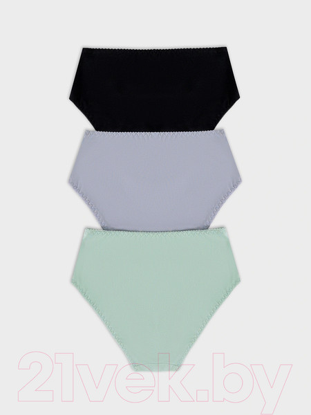 Изображение товара Комплект женских трусов Mark Formelle 412075-3 (р.110, яблочно-мятный)