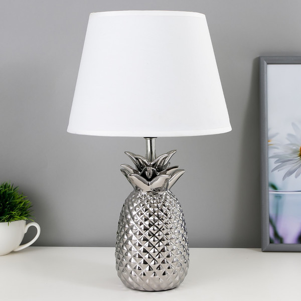 Изображение товара Прикроватная лампа Risalux Ананас 5043685 (серебро)