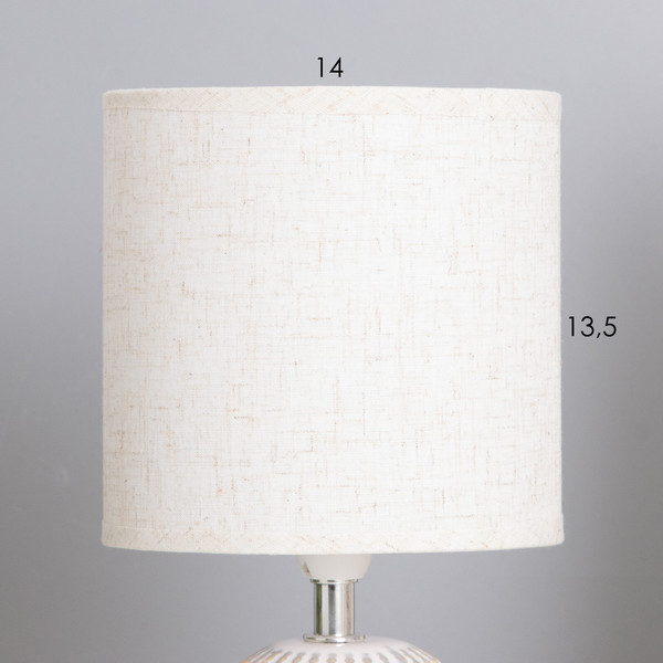 Изображение товара Прикроватная лампа Risalux Иона 10424514 (серый)