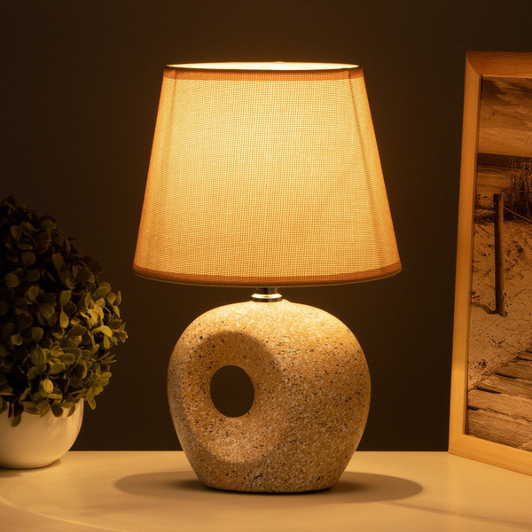 Изображение товара Прикроватная лампа Risalux Инес 10424506 (бежевый)