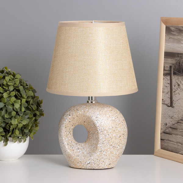 Изображение товара Прикроватная лампа Risalux Инес 10424506 (бежевый)