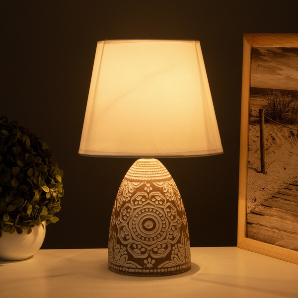 Изображение товара Прикроватная лампа Risalux Замира 10424499 (кофе)