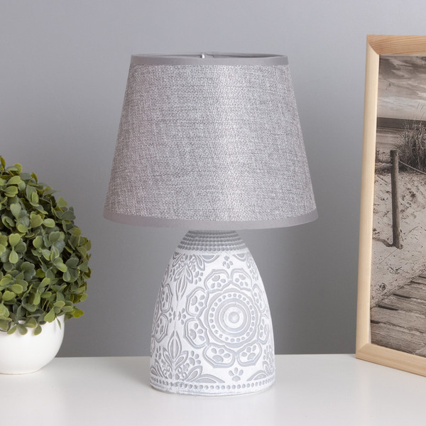 Изображение товара Прикроватная лампа Risalux Замира 10424498 (серый)