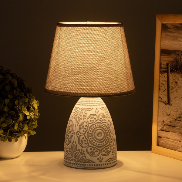 Изображение товара Прикроватная лампа Risalux Замира 10424498 (серый)