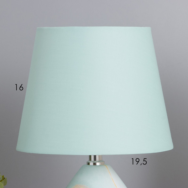 Изображение товара Прикроватная лампа Risalux Жизель 10424496 (бирюзовый)