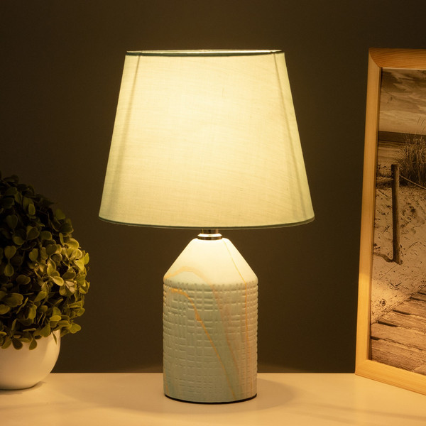 Изображение товара Прикроватная лампа Risalux Жизель 10424496 (бирюзовый)