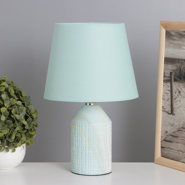 Изображение товара Прикроватная лампа Risalux Жизель 10424496 (бирюзовый)