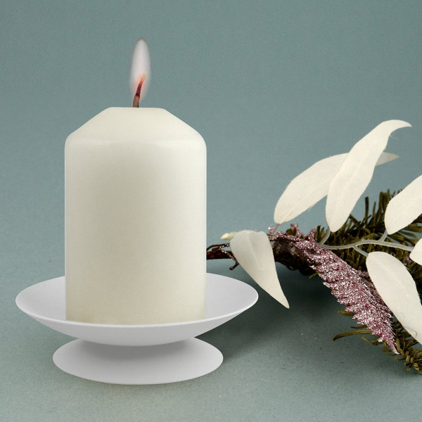 Изображение товара Подсвечник Мультидом Кувшинка DA5-321 (белый)