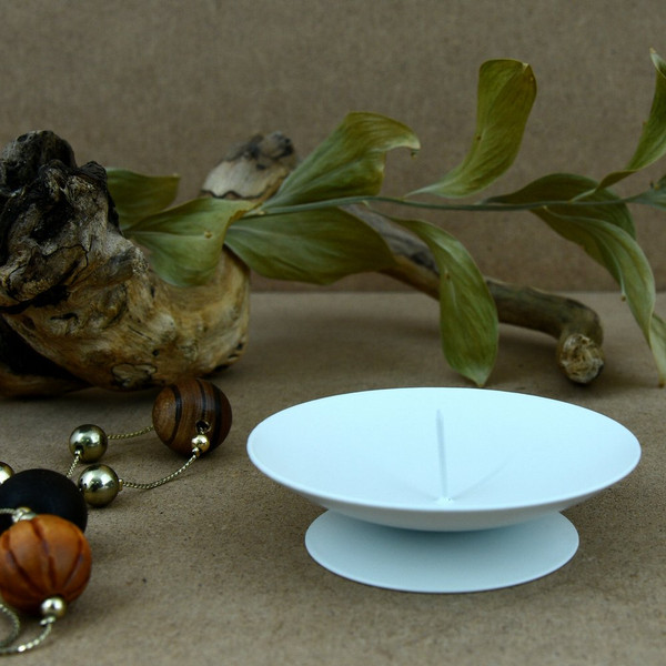 Изображение товара Подсвечник Мультидом Кувшинка DA5-321 (белый)