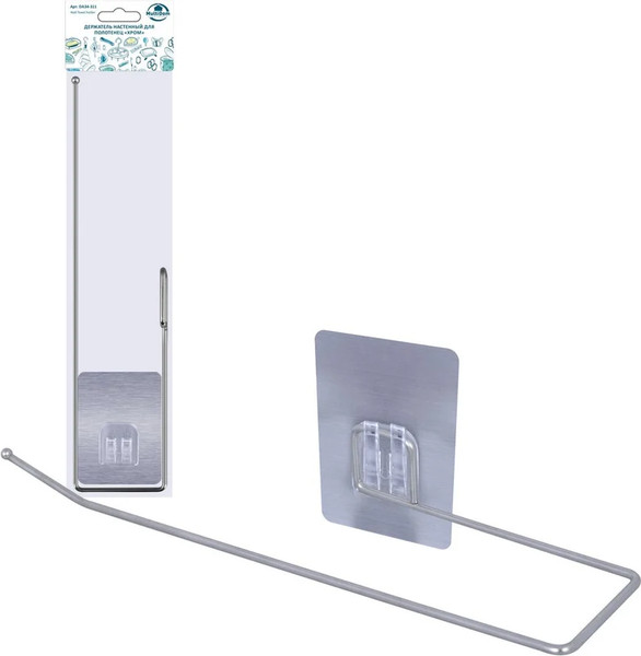 Изображение товара Держатель для бумажных полотенец в ванную Мультидом Хром DA34-311