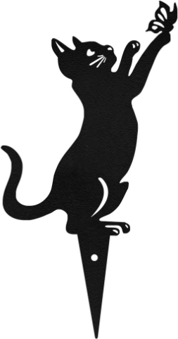 Изображение товара Украшение для сада Мультидом Кошка с бабочкой DA83-281