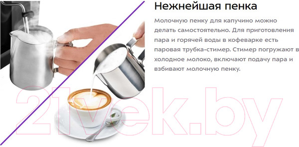 Изображение товара Кофеварка эспрессо Kitfort КТ-7287