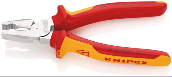 Изображение товара Плоскогубцы Knipex VDE / 0206180