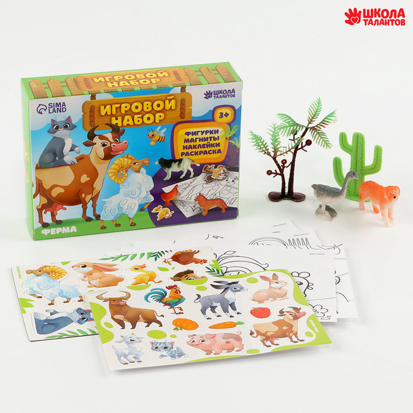 Изображение товара Развивающий игровой набор Школа талантов Ферма / 10230316