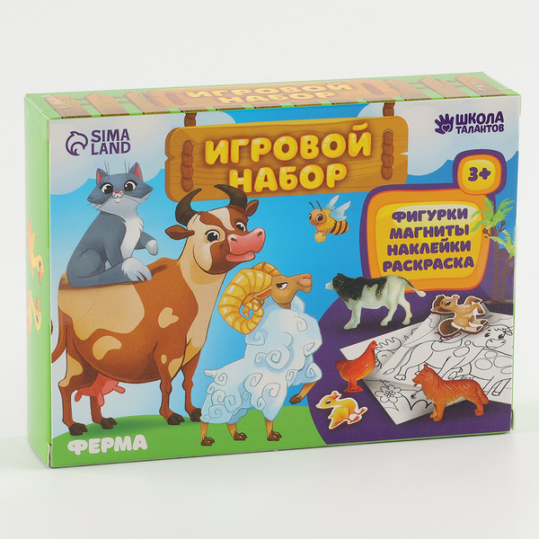 Изображение товара Развивающий игровой набор Школа талантов Ферма / 10230316