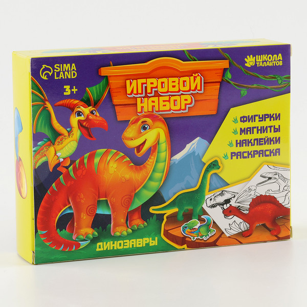 Изображение товара Развивающий игровой набор Школа талантов Динозавры / 10230315