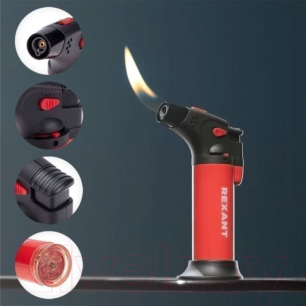 Изображение товара Горелка газовая Rexant Турбо GT-11 / 12-0011-1 (красный)