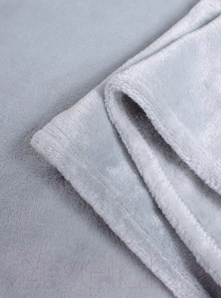 Изображение товара Плед Casa Conforte Royal Flannel 160x220 / 6155317 (светло-серый)