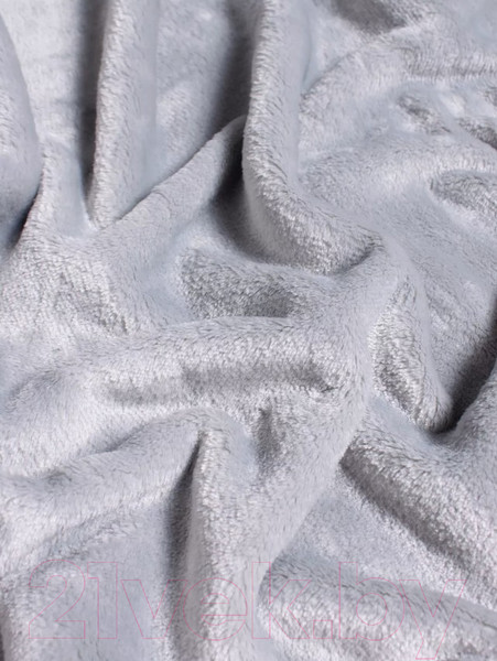 Изображение товара Плед Casa Conforte Royal Flannel 160x220 / 6155317 (светло-серый)