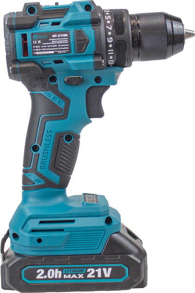 Изображение товара Аккумуляторная дрель-шуруповерт Edon AD-21CBL / 28013