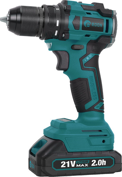 Изображение товара Аккумуляторная дрель-шуруповерт Edon AD-21CBL / 28013