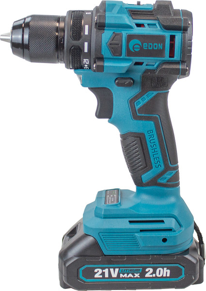 Изображение товара Аккумуляторная дрель-шуруповерт Edon AD-21CBL / 28013