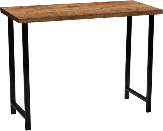 Изображение товара Консольный столик Древпром М94 ДП1-02-04 120x50x88 (дуб вотан/черный матовый)