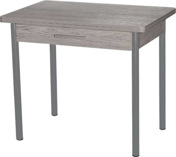 Изображение товара Обеденный стол Древпром М20 ДП1-02-05 90-120x60 (эйприл/металлик)