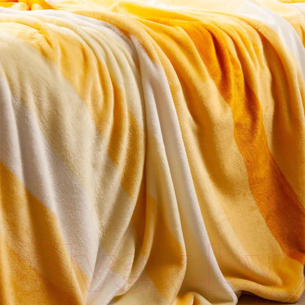 Изображение товара Плед Casa Conforte Kamelia 200x220 / 6155411 (желтый)