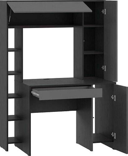 Изображение товара Компьютерный стол Mobi Комфорт 12.71 (антрацит/темно-серый)