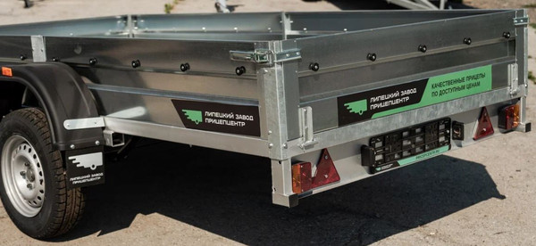 Изображение товара Прицеп для автомобиля ТитаН 3015 (1ос, 30см борт, без тента)