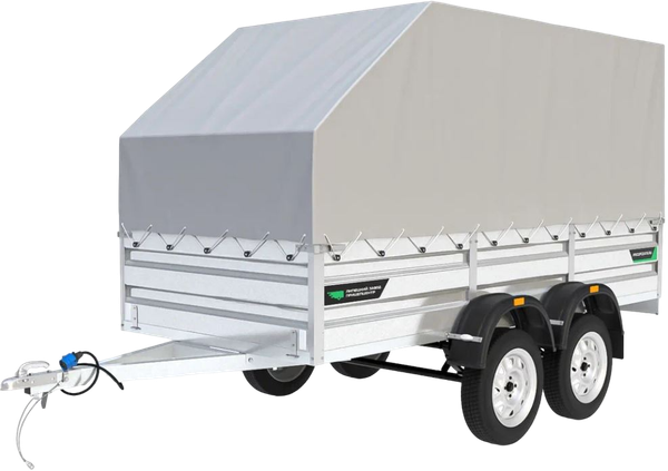 Изображение товара Прицеп для автомобиля ТитаН 3515 (2ос, 50см борт, тент 1200 аэро)