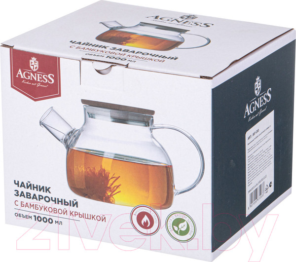 Изображение товара Заварочный чайник Agness 887-293