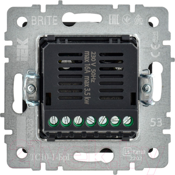 Изображение товара Термостат для климатической техники IEK Brite BR-RT11-K53