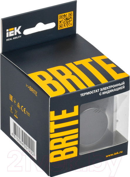 Изображение товара Термостат для климатической техники IEK Brite BR-RT11-K53