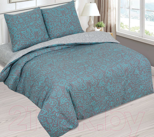 Изображение товара Комплект постельного белья АртПостель Осьминожки 920