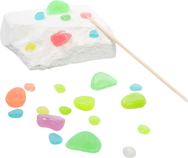 Изображение товара Набор для опытов Десятое королевство Раскопки Светящиеся камни / 05543