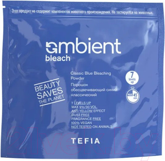 Изображение товара Порошок для осветления волос Tefia Ambient Classic синий (500г)