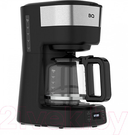 Изображение товара Капельная кофеварка BQ CM1000 (черный/стальной)