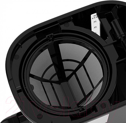 Изображение товара Капельная кофеварка BQ CM1000 (черный/стальной)