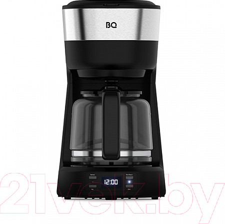 Изображение товара Капельная кофеварка BQ CM1000 (черный/стальной)