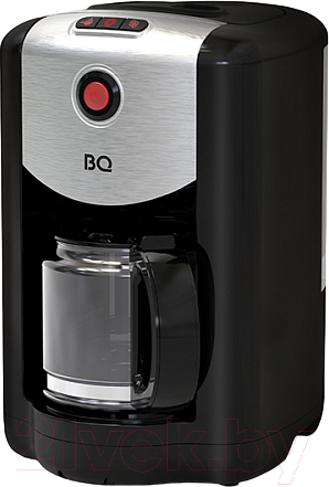 Изображение товара Капельная кофеварка BQ CM1009 со встроенной кофемолкой (черный/стальной)