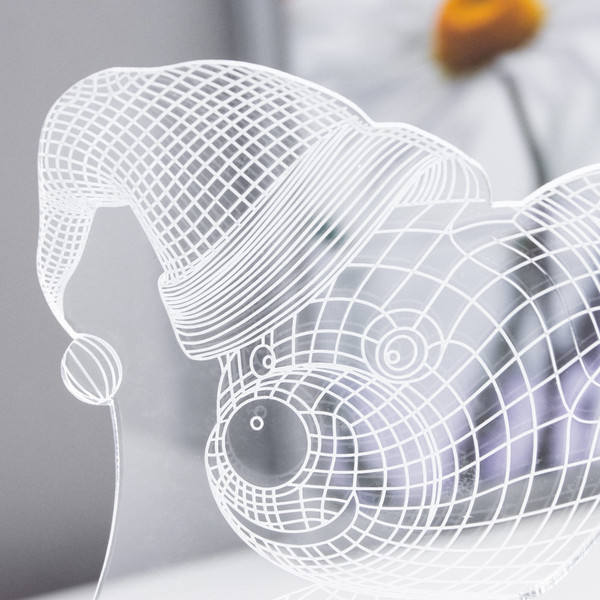 Изображение товара Ночник Risalux Мишка в шапке / 4814576