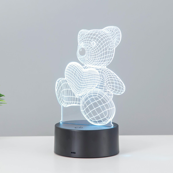 Изображение товара Ночник Risalux Мишутка / 9361229 (черный)