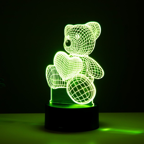 Изображение товара Ночник Risalux Мишутка / 9361229 (черный)