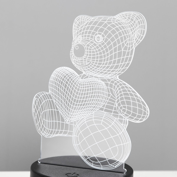 Изображение товара Ночник Risalux Мишутка / 9361229 (черный)