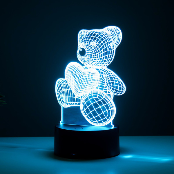 Изображение товара Ночник Risalux Мишутка / 9361229 (черный)