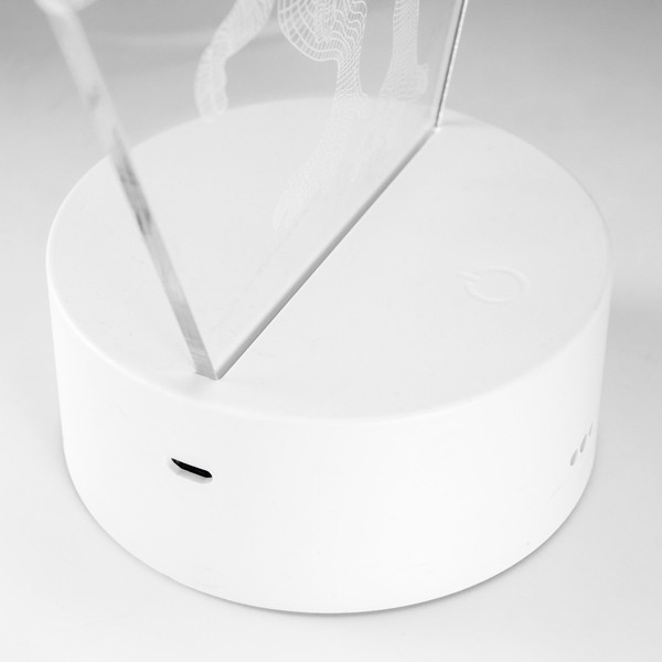 Изображение товара Ночник Risalux Тираннозавр / 7411444 (белый)