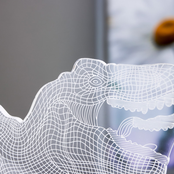 Изображение товара Ночник Risalux Тираннозавр / 7411444 (белый)